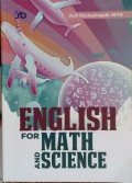 English For Math And Science
