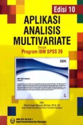 Aplikasi Analisis Multivariate Dengan Program IBM SPSS 26 Edisi 10