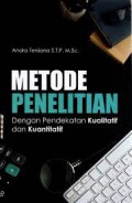 Metode Penelitian Dengan Pendekatan Kualitatif Dan Kuantitatif