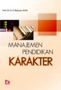 Manajemen Pendidikan Karakter