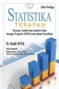 Statistika Terapan : Konsep, Contoh dan Analisis Data Dengan Program SPSS/Lisrel dalam Penelitian Edisi Ketiga